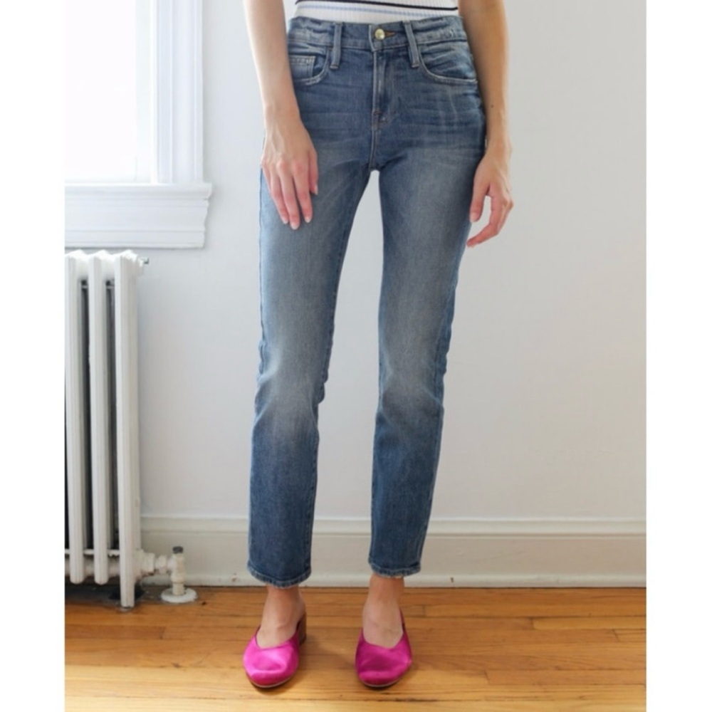 Frame Denim Le Boy Jeans in Shiloh Size 24